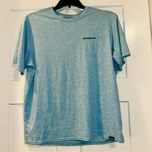 Patagonia Capilene Cool Daily T-shirt Large Heathered Blue